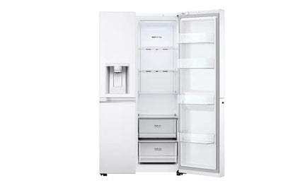 Lg amerikanischer kühlschrank 91cm 635l no-frost weiß gslv70swtf