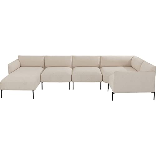 Kare Design Wohnlandschaft Chiara Creme 316cm