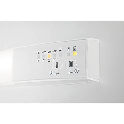 Zanussi ZNHN18FS1 Integrierter Kombi-Kühlschrank, 177 cm, TwinTech, NoFrost, DynamicAir, elektronische Steuerung, LED-Lichter, Schlepptechnik, F-Klasse