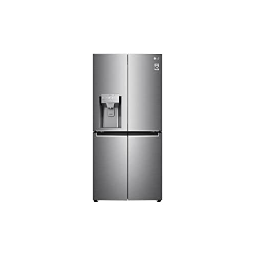 LG Electronics GML844PZ6F No Frost mit Gefrierschrank 506 l, Wasser- und Eisspender Nano, Door Cooling, Linear Cooling - Smart Kühlschrank mit Wi-Fi und Außen-LED-Display Silber