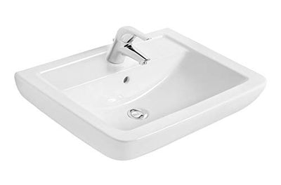 Waschbecken - Waschtisch - 60cm Ideal Standard mit Lotus Beschichtung - Grohe Armatur Komplettset - Siphon - Silikon!