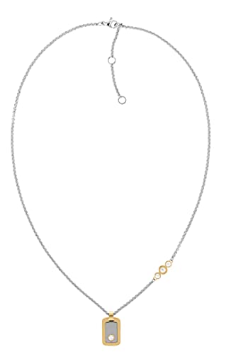 Tommy Hilfiger Jewelry Halskette für Damen aus Edelstahl mit Kristallen - 2780541