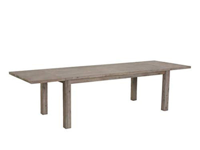 Furnhouse Ibbe Design Rechteckig Ausziehbar Esstisch 200x100 Natur Massiv Akazie Holz Esszimmer Tisch Alaska, L200x B100x H75 cm