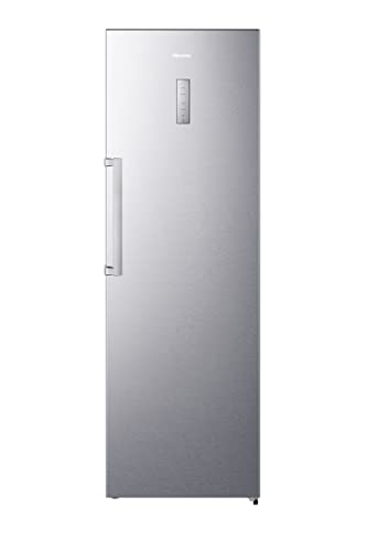 Hisense RL481N4BIE Kühlschrank/ FreshZone/ SuperCool/ HolidayMode/ Multiflow 360°/ BigBox/ LED Display/ 185,5 cm/ 370 l/ 40 dB/ 143 kWh/ Jahr/ Inox-Look