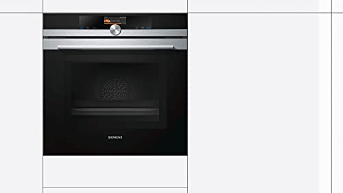 Siemens HM676G0S6 iQ700 Einbau-Elektro-Backofen mit Mikrowelle / Edelstahl / Smart Home kompatibel via Home Connect / activeClean Selbstreinigungs-Automatik / varioSpeed / cookControl Plus