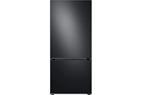 Samsung Elettrodomestici RB38A7B6AB1/EF Kombi-Kühlschrank, Klasse A, mattschwarz