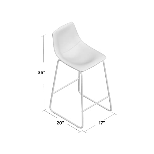 66 cm Barhocker, Höhenverstellbar: Nein, Abstand Vom Boden Zur Fußstütze: 22,9 cm, Geeignet Für Bistros, Cafés, Wohnzimmer Usw.