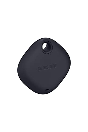 SAMSUNG Galaxy SmartTag 2021 Bluetooth-Tracker und Gegenstandsfinder für Schlüssel, Brieftaschen, Gepäck, Haustiere und mehr (1 Stück), Schwarz