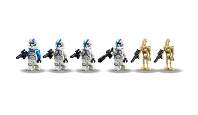 LEGO 75280 Star Wars 501st Legion Clone Troopers;Set for Action-Packed Battles (285 Pieces)