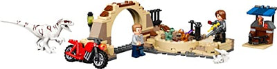 BRICKCOMPLETE Lego 2er Set: 76945 Atrociraptor: Motorradverfolgungsjagd & 76946 Blue & Beta in der Velociraptor-Falle