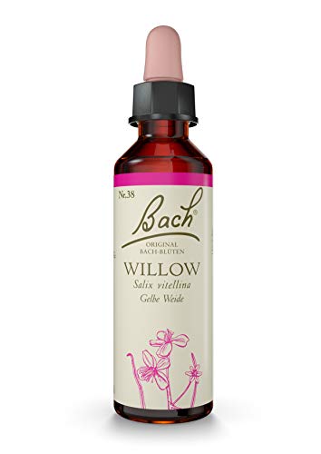 Original Bachblüten Tropfen Nr. 38 Willow: Dankbar und optimistisch sein mit der Bach-Blüte Gelbe Weide, 20ml