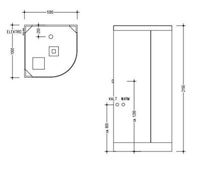 XXL Luxus LED Dampfdusche+Infrarotsauna Kombi Infrarot-Sauna-Wärmekabine +Radio