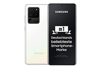 Samsung Galaxy S20 Ultra 5G Smartphone Bundle (17,44 cm) 128 GB interner Speicher, 12 GB RAM, Hybrid SIM, Android, inkl. 36 Monate Herstellergarantie [Exklusiv bei Amazon] Deutsche Version