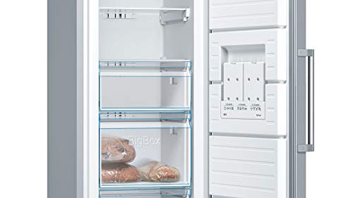 Bosch KAN95VLEP Europäischer Side-by-Side Kühlschrank, 186 x 120 cm, 346L Kühlen + 242L Gefrieren, VitaFresh längere Frische, NoFrost nie wieder abtauen, LED-Beleuchtung gleichmäßige Ausleuchtung