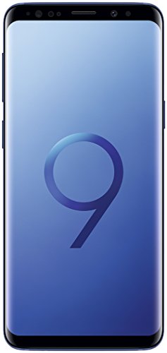 Samsung Galaxy S9 Smartphone (5,8 Zoll Touch-Display, 64GB interner Speicher, Android, Dual SIM) Coral Blue –Andere Version