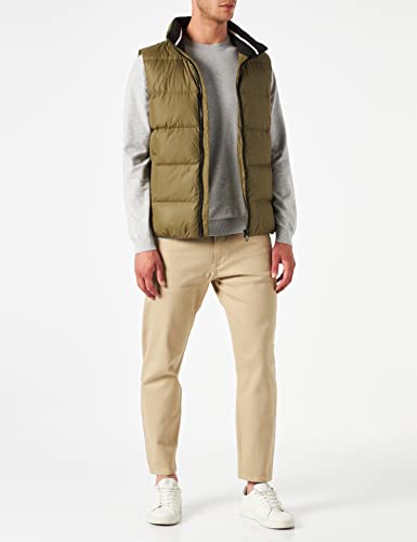 Calvin Klein Jeans Herren ESS DOWN Vest Westen, Burnt Olive, M