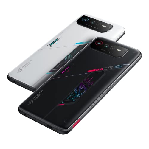 Asus ROG Phone 6 5G Smartphone (16+512GB, 6,78" FullHD+ 165Hz AMOLED Display, Snapdragon™ 8+ Gen1, Triple Kamera 50MP, 6000mAh Akku), Phantom Black