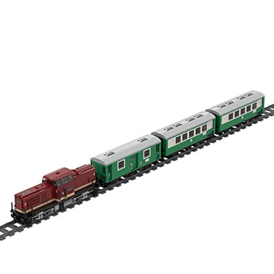 Likecom Technik Dampflokomotive Kopf Modell Bausteine, 2.4Ghz RC Zug mit Motor und Ladbar Zugkabine, 2733 Teile Lokomotive Bausatz Klemmbausteine, Kompatibel mit Lego Technic