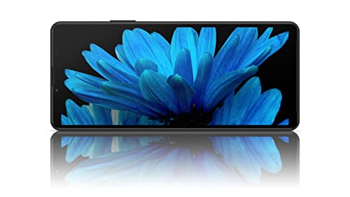 Sony Xperia 10 IV (5G Smartphone, 6 Zoll, OLED-Display , Dreifach-Kamera, 3,5-mm-Audioanschluss, 5.000mAh Akku, Dual SIM hybrid) 24+6 Monate Garantie [Amazon Exklusiv] Schwarz