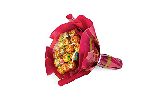 Chupa Chups Lutscher Blumenstrauss, Geschenk-Idee: Geburtstag + Jahrestag + Valentinstag + Muttertag, 6 fruchtige Lolli-Sorten