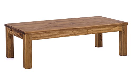 Esstisch Rio Classico 130x80 cm Brasil Holz Pinie Massivholz Esszimmertisch Echtholz ausziehbar vorgerichtet für Ansteckplatten Brasilmöbel