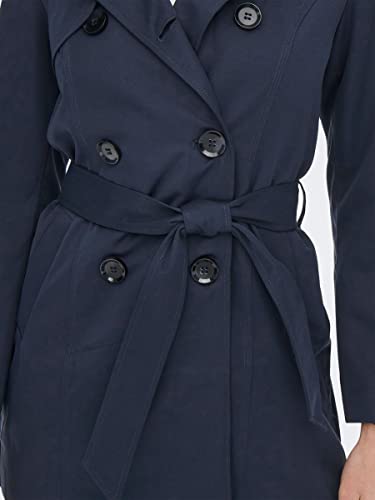 ONLY Damen ONLVALERIE Trenchcoat OTW NOOS Jacke, Night Sky, XS