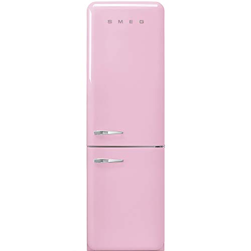 Smeg FAB32RPK3 Kühlschrank mit Gefrierschrank Freistehend Rosa 331 L A+++