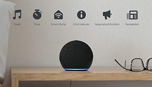 Echo Dot (4. Generation) | Smarter Lautsprecher mit Alexa | Anthrazit