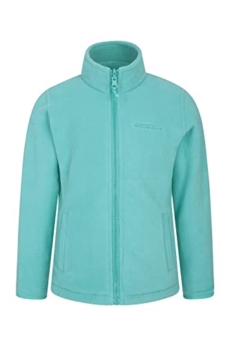 Mountain Warehouse Lightning 3-in-1 Kinder-Jacke - wasserdichte Winterjacke mit Fleecefutter, atmungsaktive Übergangsjacke für Jungen und Mädchen mit Abnehmbarer Kapuze Blaugrün 2-3 Jahre