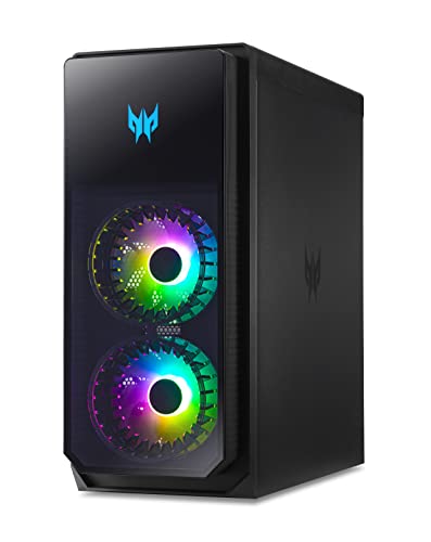 Predator Orion 7000 (PO7-640) Gaming PC Windows 11 Home - Intel Core i9-12900K (Bis zu 5,2 GHz Turbo-Boost), 64 GB DDR5 RAM, 1 TB GB M.2(SSD) + 1 TB GB M.2(SSD), NVIDIA GeForce RTX 3090 (24 GB GDDR6X)