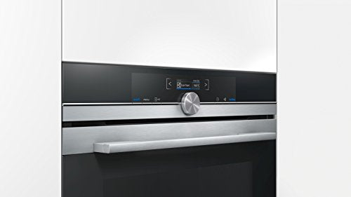 Siemens HB632GBS1 iQ700 Einbau-Elektro-Backofen / Edelstahl / A+ / coolStart-kein Vorheizen / Backofentür mit SoftMove für gedämpftes Öffnen und Schließen / 4D Heißluft