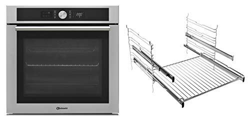 Bauknecht BIR4 DH8F2 PT Einbau-Backofen/A+/71 L/ hydrolytische Selbstreinigungsfunktion / Edelstahl ProTouch / PowerHeißluft