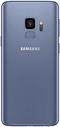 Samsung Galaxy S9 Smartphone (5,8 Zoll Touch-Display, 64GB interner Speicher, Android, Dual SIM) Coral Blue –Andere Version