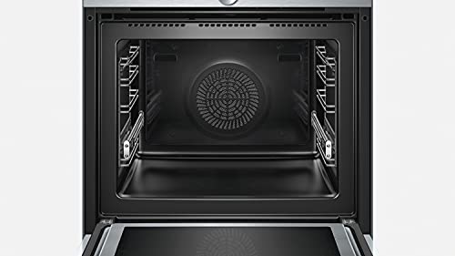 Siemens HM676G0W1 iQ700 Einbau-Elektro-Backofen mit Mikrowelle / Weiß / A+ / activeClean Selbstreinigungs-Automatik / varioSpeed / cookControl Plus vollautomatisches Braten