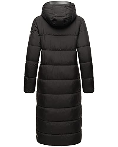 Navahoo Damen Winter Jacke Stepp Mantel B872 [B872-Isal-Schwarz-Gr.M]