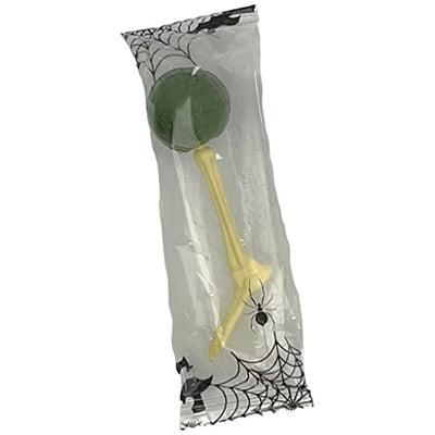 3 Tüten Halloween Süßigkeiten Süßwaren, Halloween-Candy einzeln verpackt als gruseliges Mitgebsel (Creepy Tasty Bones Lollipops, 3x80g)