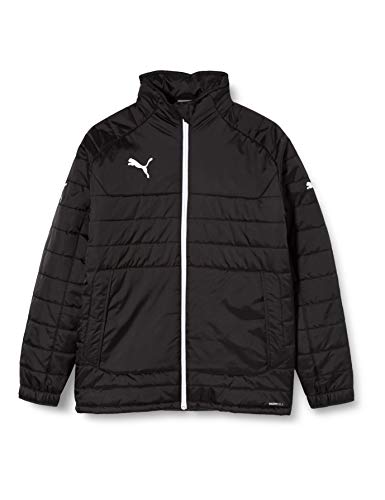 PUMA Kinder Jacke Stadium Jacket, Black/White, 164