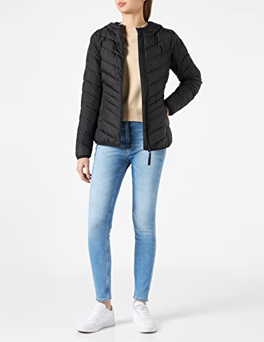 TOM TAILOR Denim Damen Leightweight Pufferjacke 1029236, 14482 - Deep Black, M