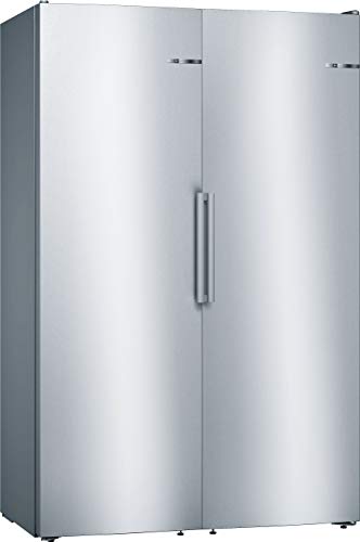 Bosch KAN95VLEP Europäischer Side-by-Side Kühlschrank, 186 x 120 cm, 346L Kühlen + 242L Gefrieren, VitaFresh längere Frische, NoFrost nie wieder abtauen, LED-Beleuchtung gleichmäßige Ausleuchtung