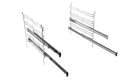 Bauknecht BAR2S K8 V2 IN Dampf-Backofen inklusive 2-fach Backauszug/A+/71 L Maxi-Garraum/Heißluft/Gentle Steam mit Feuchtigkeitszugabe/Einfaches Reinigen mit SmartClean-Innenraum, Edelstahl