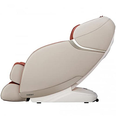 MAXXUS Massagesessel MX 8.0z - 6 Massageprogramme, 20 Airbags, mit Zero-Gravity, Wärmefunktion, Bluetooth, Shiatsu Massage, Verstellbar, Braun - Fernsehsessel, Massagestuhl für Ganzkörper, Relaxsessel