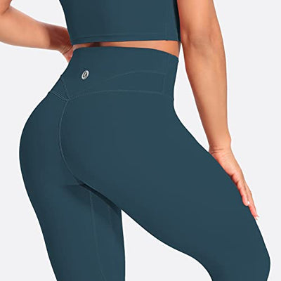 Desol Leggings für Damen Hohe Taille mit Bauchkontrolle, Leggings Blickdicht Elastische, Angenehm Weiche Elastische,Damen Sport Leggings