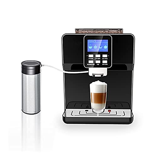 AWJ Kaffeemaschinen für Zuhause Gewerbe-Kaffeevollautomat Kaffeevollautomat frisch gemahlene Kaffeemaschine für Zuhause und Büro