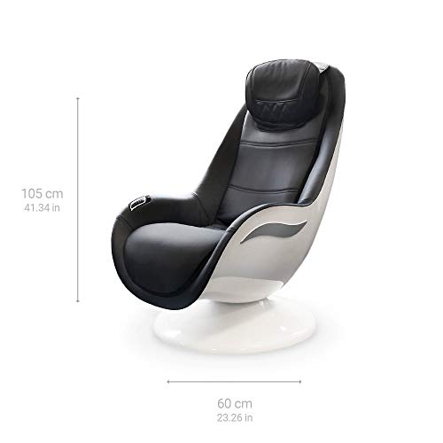 medisana RS 650 Lounge Chair, Massagestuhl mit 6 verschiedenen Massagearten und Nackenmassage, Schwedische Massage mit 3 Intensitätsstufen und USB-Ladeanschluss