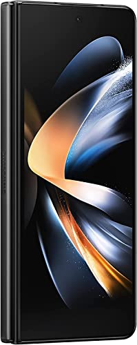 Galaxy Z Fold 4 x Android-Smartphone, 256 GB faltbar, SM-F936N Sim Free Factory Unlocked, Dual-SIM (1 x Nano + 1 x eSIM) Phantom Schwarz [Internationale koreanische Version]