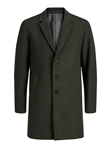 JACK&JONES Herren JJEMOULDER WOOL COAT STS Jacke, Forest Night, XL