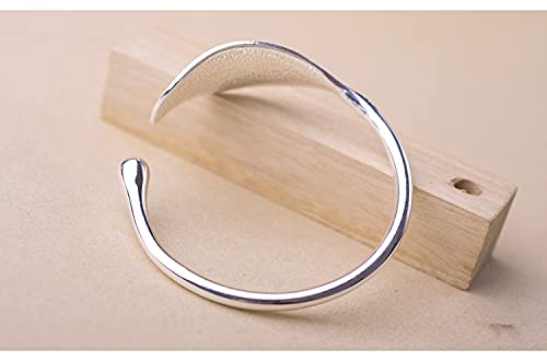 Armband 925 Sterling Silber Blatt Charm Armbänder & Armreifen Für Frauen Verstellbar