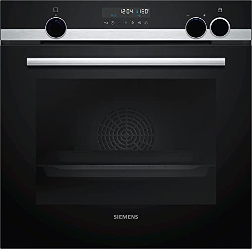 Siemens HR578G5S6 iQ500 Einbau-Backofen mit Dampfunterstützung, 60 x 60 cm, activeClean Selbstreinigung, Schnellaufheizung mit coolStart, cookControl30 Automatikprogramme