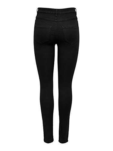 ONLY Damen Onlroyal High Sk Pim600 Noos Jeans, Schwarz, L 32L EU