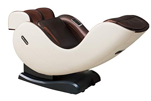 Massagesessel WELCON EASYRELAXX in beige braun mit Automatikprogrammen sowie manueller 3D Massage vom Nacken bis unter die Oberschenkel